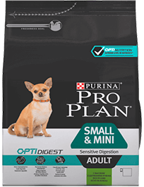 PRO PLAN® Small & Mini Adult Sensitive Digestion с комплексом OPTIDIGEST®