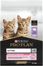 PRO PLAN® DELICATE DIGESTION для котят для чувствительного пищеварения с индейкой