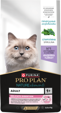 PURINA® PRO PLAN® DELICATE DIGESTION для взрослых кошек c чувствительным пищеварением