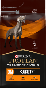 Сухой корм полнорационный диетический PRO PLAN® Veterinary Diets OM Obesity Management для взрослых собак для снижения избыточной массы тела и регуляции поступления глюкозы